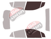 Gabarit vitrage - kit vitres avant - Buick Encore (1) 5 portes (2012 - 2020) Gabarit vitrage - kit vitres avant - Buick Encore (1) 5 portes (2012 - 2020)