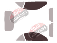 Gabarit vitrage - kit vitres avant - Porsche 911 (7) Cabriolet 2 portes (2013 - 2019) Gabarit vitrage - kit vitres avant - Porsche 911 (7) Cabriolet 2 portes (2013 - 2019)
