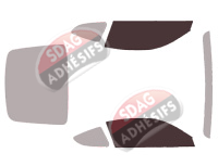 Gabarit vitrage - kit vitres avant - Porsche 718 (1) Cayman Coupe 3 portes (2014 - 2025) Gabarit vitrage - kit vitres avant - Porsche 718 (1) Cayman Coupe 3 portes (2014 - 2025)