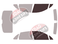 Gabarit vitrage - kit vitres avant - Porsche Macan (1) 5 portes (2014 - 2024) Gabarit vitrage - kit vitres avant - Porsche Macan (1) 5 portes (2014 - 2024)