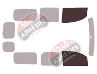 Gabarit vitrage - kit vitres avant - Renault Kangoo (2) Maxi Vitrée 5 portes (2010 - 2022) Gabarit vitrage - kit vitres avant - Renault Kangoo (2) Maxi Vitrée 5 portes (2010 - 2022)