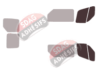 Gabarit vitrage - kit vitres avant - Renault Master (3) L1 / L2/ L3/ L4 Utilitaire 6 portes (2019 - 2024) Gabarit vitrage - kit vitres avant - Renault Master (3) L1 / L2/ L3/ L4 Utilitaire 6 portes (2019 - 2024)