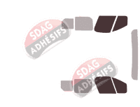 Gabarit vitrage - kit vitres avant - Opel Vivaro (B) Court / Long Utilitaire 3/4 portes (2014 - 2019) Gabarit vitrage - kit vitres avant - Opel Vivaro (B) Court / Long Utilitaire 3/4 portes (2014 - 2019)