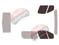 Gabarit vitrage - kit vitres avant - Opel Vivaro (B) Utilitaire 4 portes (2014 - 2019) Gabarit vitrage - kit vitres avant - Opel Vivaro (B) Utilitaire 4 portes (2014 - 2019)