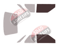 Gabarit vitrage - kit vitres avant - Honda Concerto Coupe 3 portes (1988 - 1996)