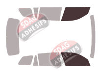 Gabarit vitrage - kit vitres avant - Skoda Kodiaq (1) 5 portes (2017 - 2023) Gabarit vitrage - kit vitres avant - Skoda Kodiaq (1) 5 portes (2017 - 2023)