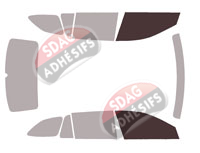 Gabarit vitrage - kit vitres avant - Skoda Octavia (4) Combi Break 5 portes (depuis 2020) Gabarit vitrage - kit vitres avant - Skoda Octavia (4) Combi Break 5 portes (depuis 2020)