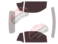 Gabarit vitrage - kit vitres avant - Smart ForTwo (3) Cabriolet 2 portes (depuis 2015) Gabarit vitrage - kit vitres avant - Smart ForTwo (3) Cabriolet 2 portes (depuis 2015)