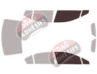 Gabarit vitrage - kit vitres avant - Subaru Impreza (4) Berline 4 portes (2012 - 2017) Gabarit vitrage - kit vitres avant - Subaru Impreza (4) Berline 4 portes (2012 - 2017)