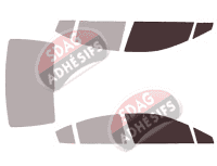 Gabarit vitrage - kit vitres avant - Subaru Impreza (5) Berline 4 portes (2016 - 2023) Gabarit vitrage - kit vitres avant - Subaru Impreza (5) Berline 4 portes (2016 - 2023)