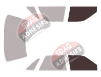 Gabarit vitrage - kit vitres avant - Subaru Legacy (1) Berline 4 portes (1989 - 1994)