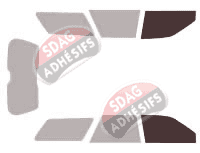 Gabarit vitrage - kit vitres avant - Subaru Outback (1) Break 5 portes (1995 - 1999) Gabarit vitrage - kit vitres avant - Subaru Outback (1) Break 5 portes (1995 - 1999)