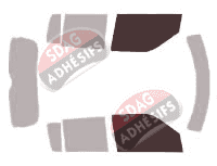 Gabarit vitrage - kit vitres avant - Suzuki Swift (4) 5 portes (2004 - 2010) Gabarit vitrage - kit vitres avant - Suzuki Swift (4) 5 portes (2004 - 2010)