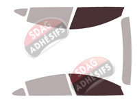 Gabarit vitrage - kit vitres avant - Tesla model 3 (2) Berline 4 portes (depuis 2023) Gabarit vitrage - kit vitres avant - Tesla model 3 (2) Berline 4 portes (depuis 2023)