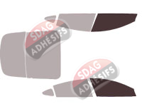 Gabarit vitrage - kit vitres avant - Tesla model 3 (1) (phase 2) Berline 4 portes (2020 - 2023) Gabarit vitrage - kit vitres avant - Tesla model 3 (1) (phase 2) Berline 4 portes (2020 - 2023)