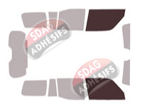 Gabarit vitrage - kit vitres avant - Toyota Land Cruiser (14) 5 portes (depuis 2024) Gabarit vitrage - kit vitres avant - Toyota Land Cruiser (14) 5 portes (depuis 2024)