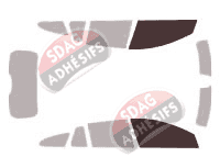 Gabarit vitrage - kit vitres avant - Volvo V60 (1) Estate Break 5 portes (2010 - 2018) Gabarit vitrage - kit vitres avant - Volvo V60 (1) Estate Break 5 portes (2010 - 2018)