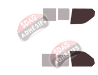 Gabarit vitrage - kit vitres avant - Volkswagen Transporter T5 (5) Utilitaire 5/6 portes (2003 - 2015) Gabarit vitrage - kit vitres avant - Volkswagen Transporter T5 (5) Utilitaire 5/6 portes (2003 - 2015)