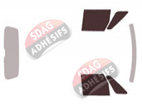 Gabarit vitrage - kit vitres avant - Volkswagen id-Buzz (1) Cargo Utilitaire 4/5 portes (depuis 2023)