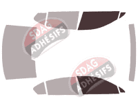 Gabarit vitrage - kit vitres avant - Volkswagen Passat (8) Berline 4 portes (2014 - 2022) Gabarit vitrage - kit vitres avant - Volkswagen Passat (8) Berline 4 portes (2014 - 2022)