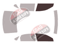 Gabarit vitrage - kit vitres avant - Volkswagen Passat (7) Berline 4 portes (2011 - 2020) Gabarit vitrage - kit vitres avant - Volkswagen Passat (7) Berline 4 portes (2011 - 2020)