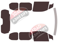 Kit film teinté Toyota ProAce City (1) Court 4-5 portes (depuis 2018) Kit film teinté Toyota ProAce City (1) Court 4-5 portes (depuis 2018)