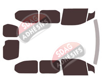Kit film teinté Toyota ProAce City (1) Long 5-6 portes (depuis 2018)