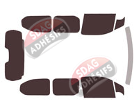 Kit film teinté Toyota ProAce City (1) Long 4-5 portes (depuis 2018) Kit film teinté Toyota ProAce City (1) Long 4-5 portes (depuis 2018)