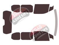 Kit film teinté Toyota ProAce City (1) Court 4-5 portes (depuis 2018) Kit film teinté Toyota ProAce City (1) Court 4-5 portes (depuis 2018)