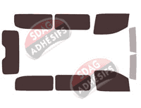 Kit film teinté Opel Vivaro (C) Long 4/5 p portes (depuis 2019) Kit film teinté Opel Vivaro (C) Long 4/5 p portes (depuis 2019)