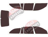 Kit film teinté Skoda Octavia (2) Combi Break 5 portes (2005 - 2013)