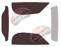 Kit film teinté Saturn Sky Cabriolet 2 portes (2006 - 2011)