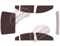 Kit film teinté Saturn Aura Berline 4 portes (2006 - 2011)