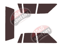 Kit film teinté Chevrolet Caprice (3) Berline 4 portes (1977 - 1990)