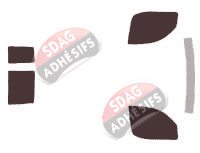 Kit film teinté Fiat Doblo (1) Utilitaire 4 portes (2001 - 2009)