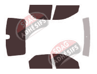 Kit film teinté Renault Logan (1) Berline 4 portes (2005 - 2013)