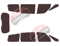 Kit film teinté Ford Galaxy (2) 5 portes (2006 - 2015)