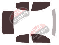 Kit film teinté Dodge Avenger Berline 4 portes (2006 - 2014)