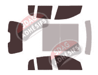 Kit film teinté Smart ForFour (1) 5 portes (2004 - 2010)