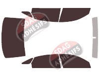 Kit film teinté Audi A8 (2) Longue Berline 4 portes (2004 - 2010)