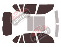 Kit film teinté Bmw X5 (2) 5 portes (2006 - 2013)
