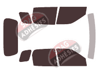 Kit film teinté Suzuki Ignis (2) Long 5 portes (2003 - 2009) Kit film teinté Suzuki Ignis (2) Long 5 portes (2003 - 2009)