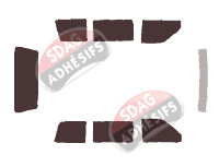 Kit film teinté Chrysler Voyager (2) 5 portes (1990 - 1996)