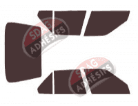 Kit film teinté Renault R 19 (1) 5 portes (1988 - 1999)