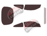 Kit film teinté Chevrolet Cobalt Coupé 2 portes (2004 - 2010)