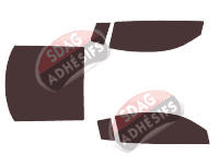 Kit film teinté Audi R8 (1) Coupe 2 portes (2007 - 2014) Kit film teinté Audi R8 (1) Coupe 2 portes (2007 - 2014)