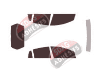 Kit film teinté Fiat Bravo 5 portes (2007 - 2014)