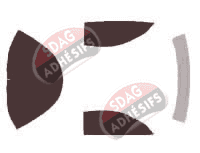 Kit film teinté Chevrolet Corvette (5) C5 Coupe 3 portes (1997 - 2004) Kit film teinté Chevrolet Corvette (5) C5 Coupe 3 portes (1997 - 2004)