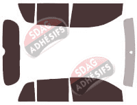 Kit film teinté Scion xD 5 portes (2007 - 2014)