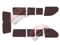 Kit film teinté Volkswagen Transporter T5 (5) Court 4 portes (2003 - 2015) Kit film teinté Volkswagen Transporter T5 (5) Court 4 portes (2003 - 2015)